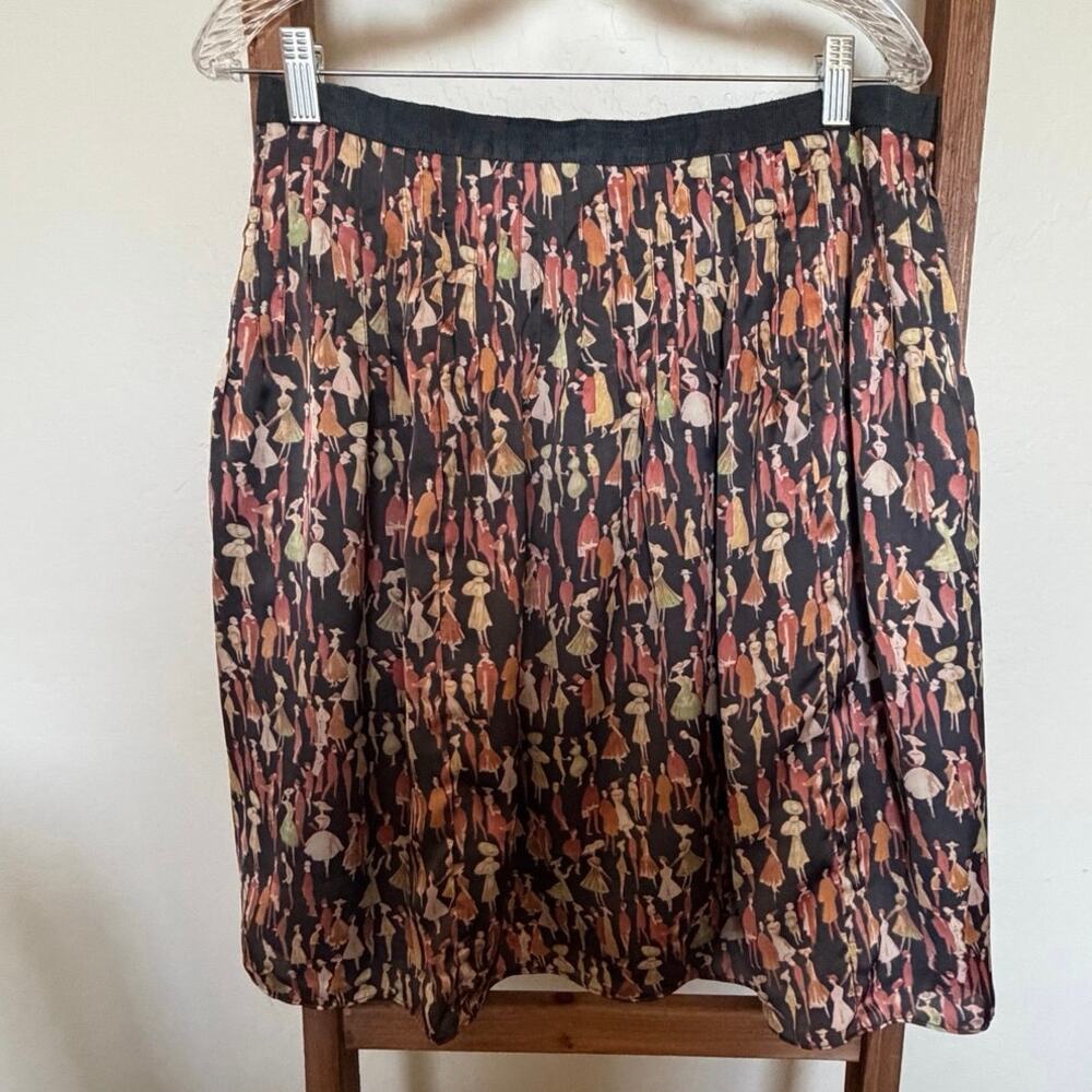 Downeast black a-line flowy skirt | size medium